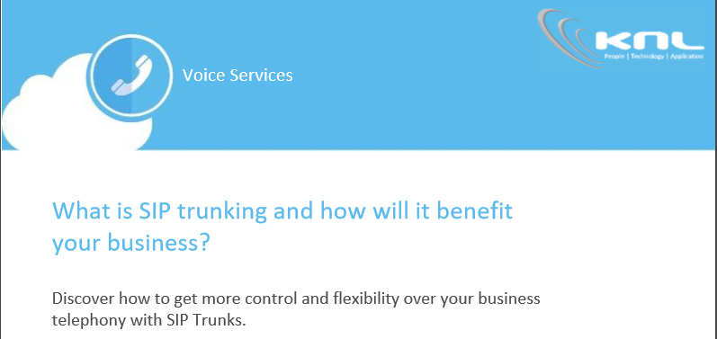 What is SIP Trunking and how will it benefit your business